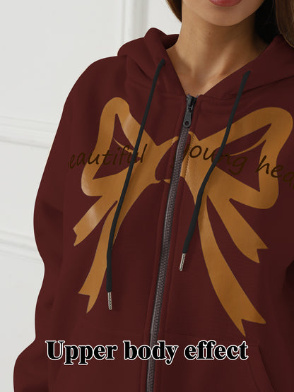 Youth & Women's Long Sleeved Hoodie