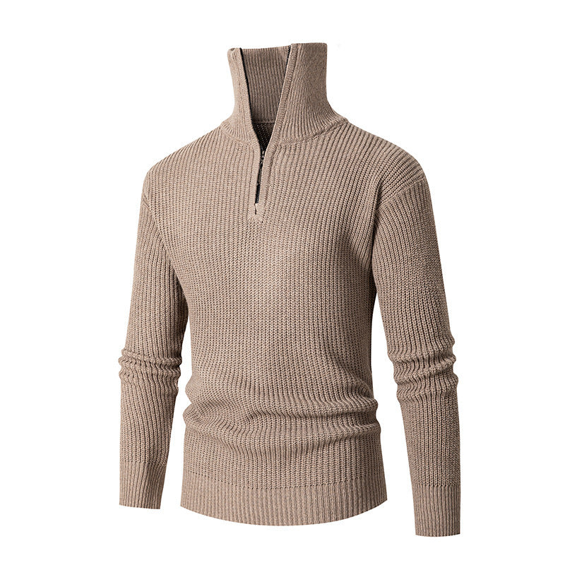 Fall Winter Youth & Men Thermal Slim Fit Base Sweater