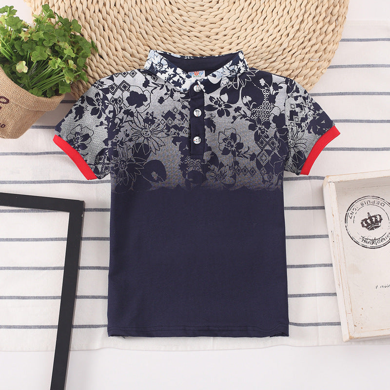 Boys Shirt Tops Children Clothes Wear